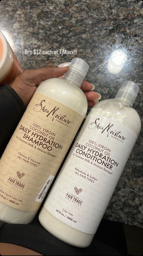 Black Hair Shampoo And Conditioner, She’s Moisture, Shea Moisture Aesthetic, Shea Moisture Shampoo And Conditioner, Good Shampoo And Conditioner For Curly Hair, Natural Hair Shampoo And Conditioner, Hydrating Shampoo And Conditioner, Curly Shampoo And Conditioner, Best Shampoo And Conditioner For Curly