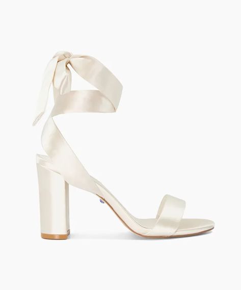 Prom Shoes Aesthetic, Debutante Shoes, White Satin Heels, Heels For Homecoming, White Heels Aesthetic, Dune Wedding Shoes, White Formal Shoes, Formal Shoes Women, Off White Heels