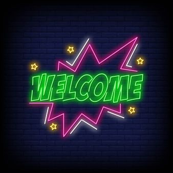 Dj Backdrop, Welcome Neon Sign, Neon Signs Aesthetic, Cafe Neon, Signs Aesthetic, Welcome Logo, Creative Logo Design Art, Welcome Images, Neon Signs Quotes