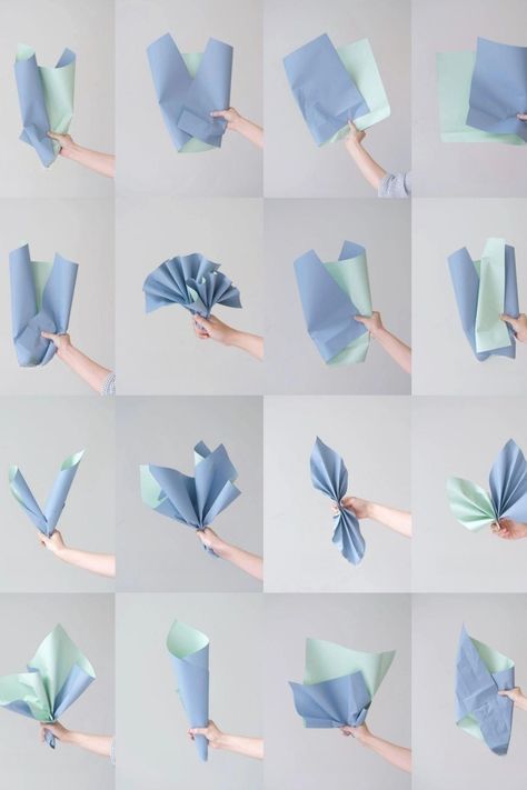 Wrap A Bouquet In Paper, Wrap A Bouquet, Paper Bouquet Diy, Wrapping Bouquet, Wrap Flowers, Flower Boquet, Candy Bouquet Diy, Diy Bouquet Wrap, Bouquet Tutorial