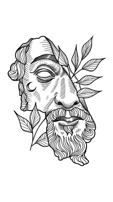 Greece Statue, Greek Statue Tattoo, Victory Tattoo, Atlas Tattoo, Black Line Tattoo, Wreath Tattoo, Statue Tattoo, Tattoo Outline Drawing, Flash Tattoo Designs