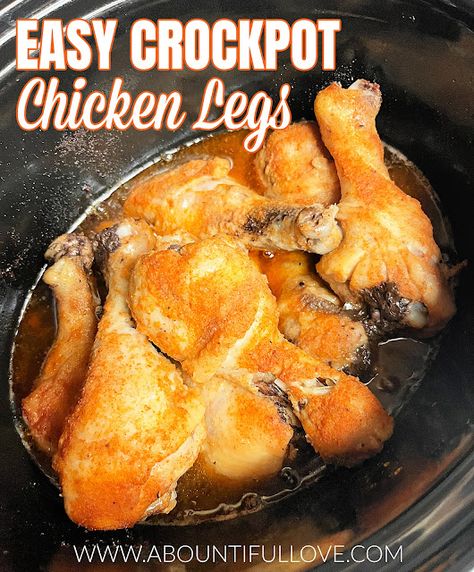 Chicken Leg Quarter Crockpot Recipes, Crock Pot Chicken Legs Recipes, Chicken Legs In The Crock Pot Easy, Chicken Legs In Crockpot Easy, Crockpot Drumsticks Easy, Crockpot Chicken Legs Slow Cooker, Crockpot Chicken Legs Recipes, Chicken Legs In Crockpot, Cockpit Recipes