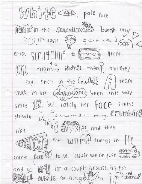 "The A Team" - Ed Sheeran + this is for u Abby A Team Ed Sheeran, Lyrics Ed Sheeran, Ed Sheeran Lyrics, Lyric Book, Pale Face, Quotes Lyrics Songs, Beautiful Lyrics, Lyric Art, Drawing Quotes