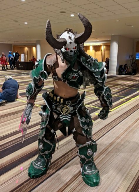 Doom Marauder, Doom Slayer, Doom Eternal, The Backrooms, Cool Cosplay, Male Cosplay, Retro Futurism, Futurism, Best Cosplay