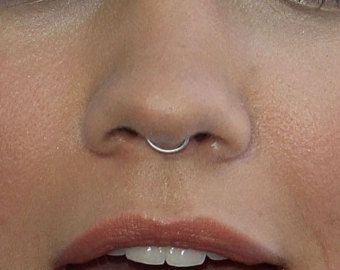 Gold Fake Septum Ring-Nose Ring-Fake Piercing-Gold Nose Ring-Fake Septum Ring-Gold Fake Nose Ring-Faux Nose Ring-Silver Nose Ring-SeptumRing Septum Small Hoop, Septum Nose Ring Aesthetic, Small Septum Piercing Hoop, Septum Ring Aesthetic, Small Septum Ring, Cute Septum Piercing, Septum Piercing Aesthetic, Septum Piercing Gold, Silver Septum Piercing