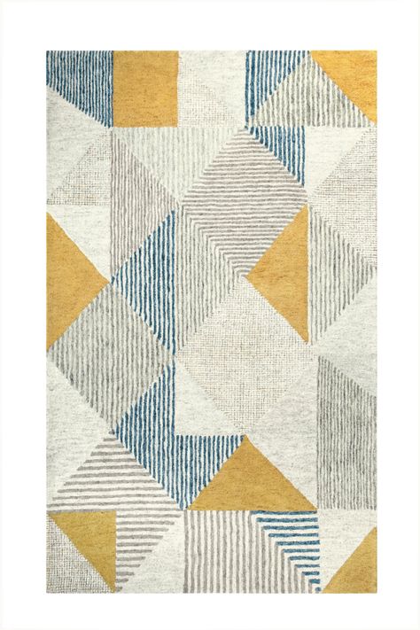 Triangle Texture, Carpet Diy, Carpet Texture, Beige Carpet, Diy Carpet, Yellow Area Rugs, Rug Direct, Design Studios, Rug Company