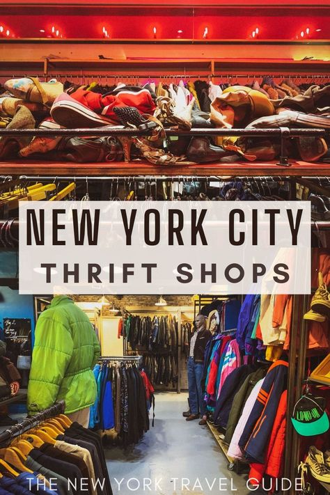 Top vintage shops in NYC/ Best Thrift Stores in New York City USA Where To Shop In New York City, Best Places To Shop In Nyc, Best Shopping In Nyc, Thrifting In Nyc, Nyc Thrifting, New York Vintage Shops, Cool Stores In Nyc, Nye In Nyc, New York Thrift