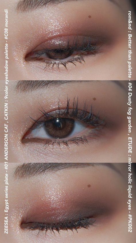 "Oh Christmas brow, oh Christmas brow, how lovely are your arches... Asian Eyeshadow, Monolid Eye Makeup, Eyebrow Trends, Christmas Makeup Look, Soft Makeup Looks, Korean Eye Makeup, Eye Makeup Techniques, Eye Makeup Pictures, Hooded Eye Makeup