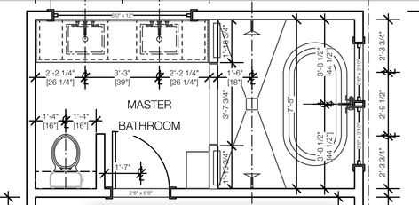 Divided Bathroom Layout, Bathroom Plans Layout Design, Wet Room Layout Dimensions, Master Bath Blueprint, Master Bath With Wet Room Layout, Master Bath Wet Room Layout, Wet Room Bathroom Layout, Wet Room Floor Plan, Hotel Bathroom Layout