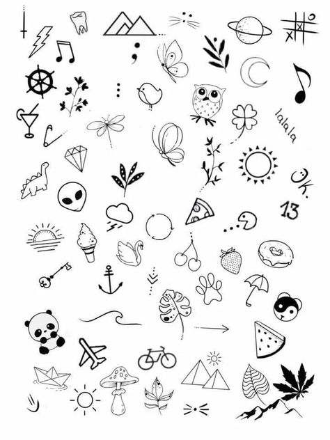 I will hand draw minimal tattoo design in my own style Tato Minimal, Cute Simple Tattoos, Minimal Tattoo Design, Sharpie Tattoos, Simple Tattoo Designs, Flash Tattoo Designs, Small Tattoos Simple, Doodle Tattoo, Cute Tiny Tattoos