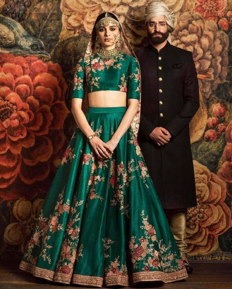 Best site to plan a modern Indian wedding, WedMeGood covers real weddings, genuine reviews and best vendors | candid photographers, Make-up artists, Designers etc भारतीय दुल्हन संबंधी, Sabyasachi Collection, डिजाइनर कपड़े, Skirt Crop Top, Gold Lehenga, Sabyasachi Lehenga, Floral Lehenga, Designer Bridal Lehenga, Skirt Crop