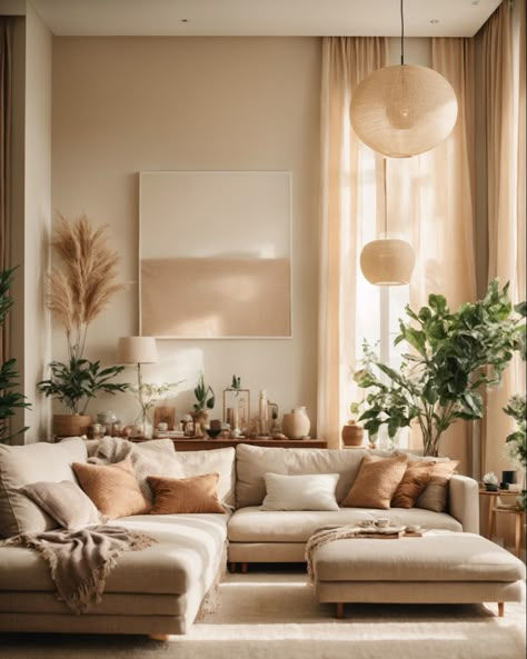 Minimalistic Home Decor, Living Room Wall Designs, Minimalistic Home, Corner Sofa Design, Beige Living Rooms, Living Room Corner, Shaped Sofa, Living Room Sofa Design, Room Corner