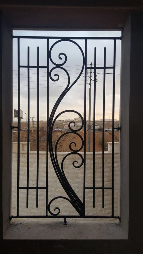 Window Guard, Fence Metal, Balcony Designs, Modern Window Grill, Home Window Grill Design, Beautiful Balcony, Window Grill Design Modern, Grill Gate Design, House Main Gates Design