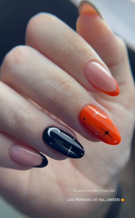 #nail #nails #aesthetic #nailart #butterflynails #butterfly #acrylic #acrylicnaildesigns #2024 #visionboard #inspo #idea #nailidea Orange Nail Art, Hottest Nail Trends, Black Halloween Nails, Orange Nail Designs, Halloween Nails Easy, Nail Art Halloween, Designs For Short Nails, Gothic Nails, Casual Nails