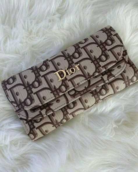 Dior Wallet Women, Trendy Wallets For Women, Wallets For Women Designer, Women Wallet Aesthetic, Wallets For Women Aesthetic, Luxury Wallet Women, Louis Vuitton Wallet Women, Pretty Wallet, Wallet Aesthetic