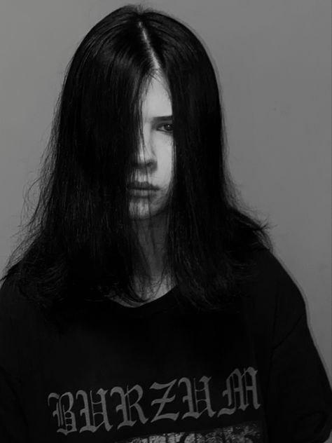 long hair, guy, man, metal, metalhead, guy with long hair, male, burzum, baldl metal Metal Heads With Long Hair, Metal Heads Guys, Black Metal Guy, Metal Head Drawing, Long Hair Metalhead Guys, Black Metal Men, Long Hair Metalhead, Metal Head Hair, Pale Dark Hair