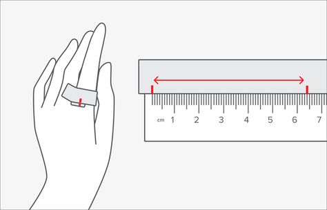 Ring Size Chart & Measurement Guide at Michael Hill Australia Ring Size Chart Inches, Ring Measurement Chart, Ring Size Chart Cm, Mens Ring Size Chart, How To Measure Ring Size, Measure Ring Size At Home, Ring Sizing Chart, One Diamond Ring, Ring Size Chart