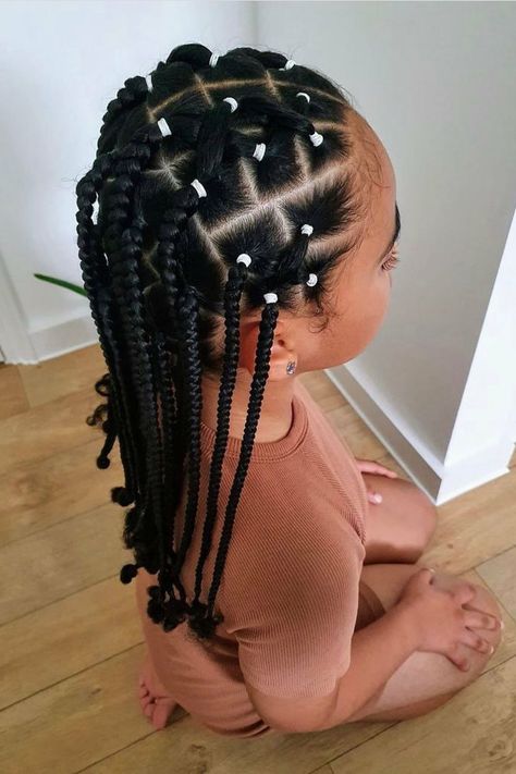 Baby Girl Hairstyles Curly, Daughter Hairstyles, Kids Box Braids, Cute Toddler Hairstyles, Kid Hairstyles, Lil Girl Hairstyles, Kids Curly Hairstyles, Toddler Hairstyles Girl, Girls Natural Hairstyles