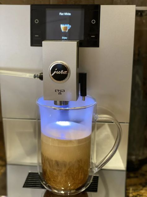 Can We Talk About How Amazing This Cup of Coffee Looks? Jura Coffee, Jura Coffee Machine, Food Subscription Box, Daily Life Hacks, Popsugar Food, Luxury Coffee, Frothing Milk, Local Coffee Shop, Coffee Makers