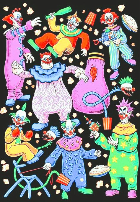 Clown Motel Aesthetic, Vintage Clown Wallpaper, Clown Astethic, Motel Aesthetic, Clown Motel, Clown Wallpaper, Clown Dolls, Halloween Aesthetics, Killer Klowns From Outer Space