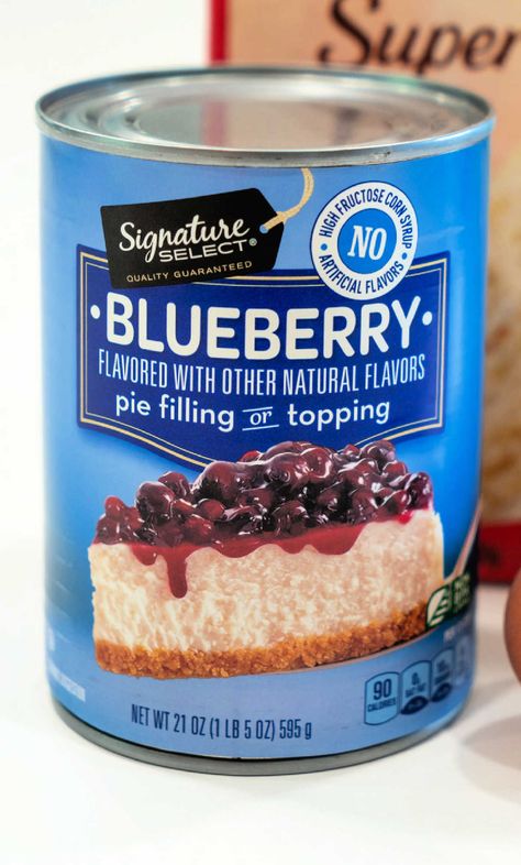 Easy blueberry canned pie filling recipes are here! From muffins to pie, bread pudding to cheesecake and turnovers too. Simple fruit desserts Can Blueberries Recipes, Blueberry Pie Filling Uses, Recipes For Blueberry Pie Filling, Easy Blueberry Pie With Canned Filling, Recipe With Blueberry Pie Filling, Blueberry Crisp With Pie Filling, Blueberry Pie Filling Bread, Easy Desserts With Blueberry Pie Filling, What To Do With Blueberry Pie Filling