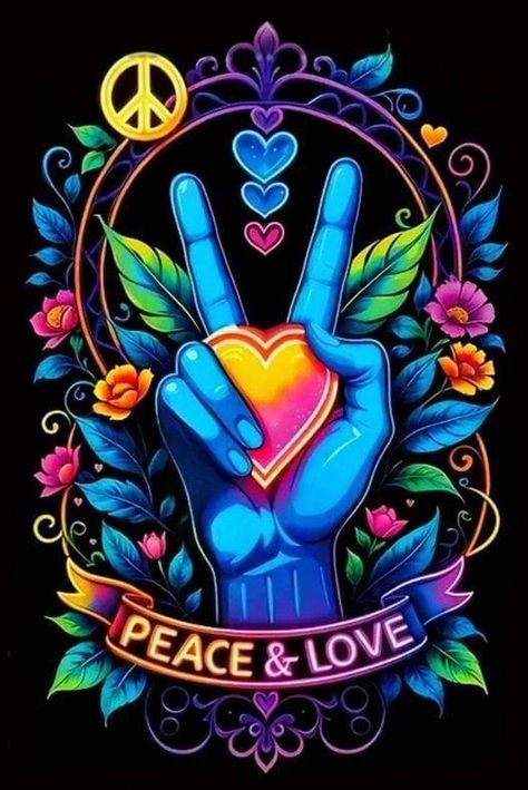 Laughing Art, Peace Sign Art Hippie, Iphone Wallpaper Modern, Hippie Posters, Peace Sign Art, Dream Catcher Art, Peace Love Happiness, Peace Illustration, Happy Hippie