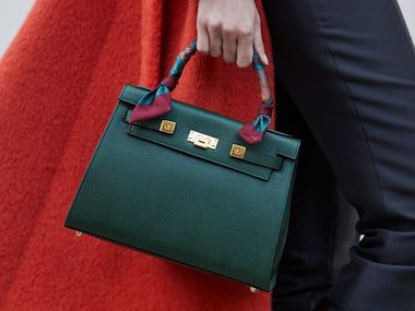 Luxury Designer Handbags | Dresses | Accessories | Lalage Beaumont Dark Green Designer Bag, Zara Purse, Tan Handbags, Large Handbag, Green Handbag, Handbag Outfit, Kelly Bag, Croc Print, Luxury Designer Handbags