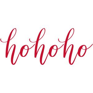 Ho Ho Ho Lettering, Ho Ho Ho Sign, Merry Christmas Font, Christmas Fonts Free, Fonts Christmas, Ho Ho Ho Christmas, Silhouette Christmas, Cricut Christmas, Christmas Fonts