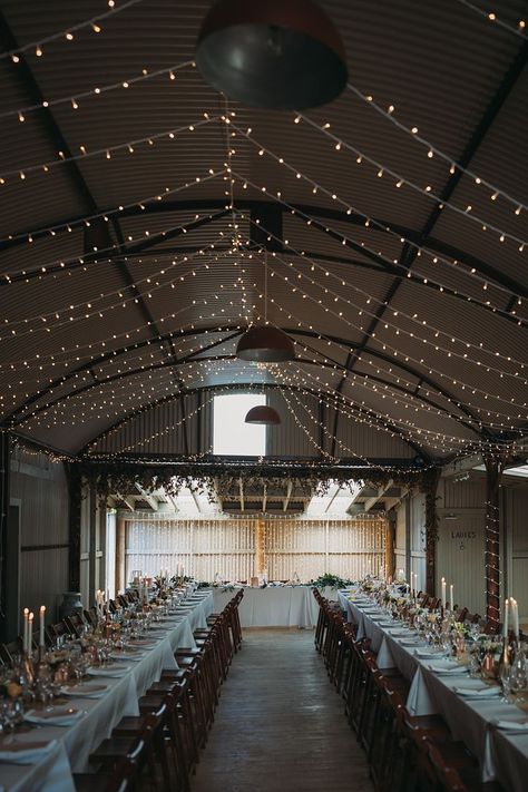 Rustic Shed Wedding, Shed Wedding Ideas, Tin Wedding Decor, Shed Wedding Decorations, Wedding In Garage, Wedding In Shed, Shed Wedding Reception Decoration, Farm Shed Wedding, Machine Shed Wedding Reception