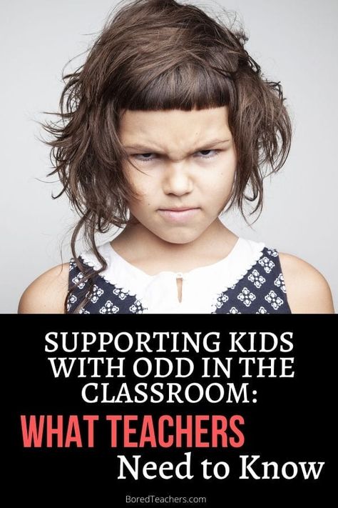 Oppositional Defiant Disorder Strategies, Peaceful Classroom, Defiance Disorder, Oppositional Defiance, Defiant Behavior, Oppositional Defiant Disorder, Behavior Plans, Prek Teacher, Difficult Children