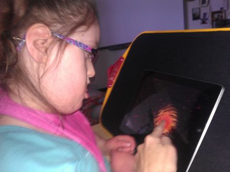 The iPad & Students with Visual and Multiple Disabilities: Apps for kids with CVI | Paths to Literacy Cortical Vision Impairment, Cvi Activities, Cortical Visual Impairment, Ipad Kid, Visual Impairment, Vision Loss, Apps For Kids, Ipad Kids, Low Vision