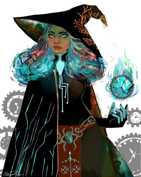 Time Keeper, Witch Costume, Witch Art, Afro Art, Arte Fantasy, Fantasy Inspiration, A Witch, Character Creation, Dnd Characters