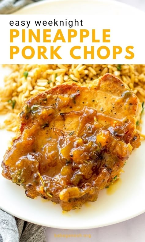 Pineapple Pork Chop Recipes, Pork Chop Recipes With Pineapple, Pork Chop And Pineapple Recipes, Pineapple Sauce For Pork, Sauces For Pork Chops, Pork With Pineapple Recipes, Pork Pineapple Recipes, Pork Chop Sauce Recipes, Ideas For Pork Chops