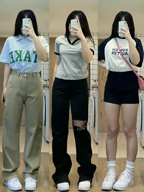 Intrams Outfit Ideas, Acubi Midsize, Intrams Outfit, Midsize Korean Fashion, Chuppy Girl Outfit, Chubby Korean Outfits, Chubby Fashion Outfits Korean, Chubby Aesthetic Outfit, Chubby Outfit Ideas