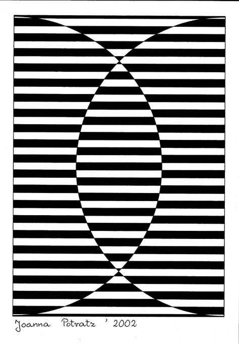 Op Art Triangle, Op Art Black And White, Illusion Art Creative, Victor Vasarely Op Art, Easy Op Art, Optical Illusion Quilts, Opt Art, Optical Illusion Drawing, Visual Illusion