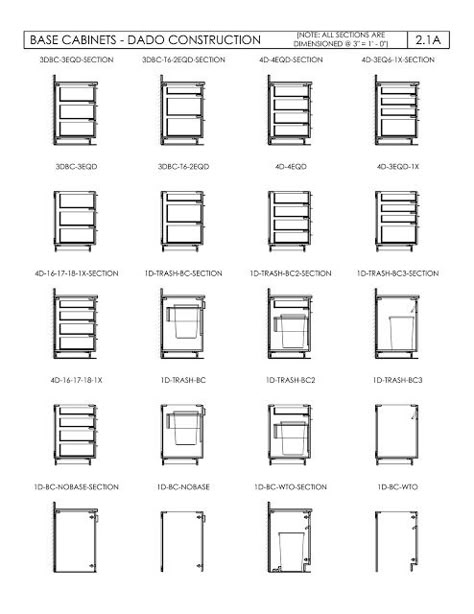 Drawer Section Detail Drawing, Cabinet Section Detail, Cabinet Detail Drawing, Cabinet Drawing, Kitchen Cabinets Measurements, Kitchen Cabinets Drawing, Drawer Section, Drawer Detail, Millwork Design