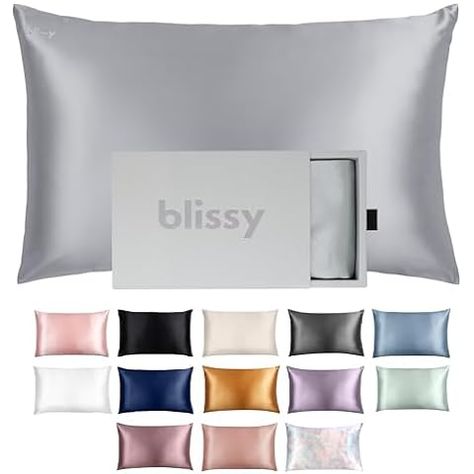 Amazon.com: ALASKA BEAR Silk Pillowcase for Hair and Skin, 100% Mulberry Silk Pillow Cases Queen Size for Beauty and Cool Sleep, Scrunchy Gift Set, Natural White(1pc, Ivory) : Home & Kitchen Silk Pillowcase Hair, Silk Pillow Cover, Satin Pillow, Clear Complexion, Silk Pillow, Fashion Toys, Silk Pillowcase, Hair Skin, Mulberry Silk