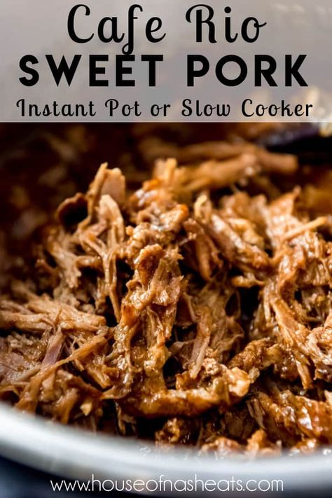 Costa Vida Sweet Pork Recipe, Costa Vida Sweet Pork, Cafe Rio Pulled Pork, Sweet Pork Barbacoa, Pork Barbacoa, Cafe Rio Sweet Pork Recipe, Cafe Rio Pork, Sweet Pork Recipe, Barbacoa Recipe