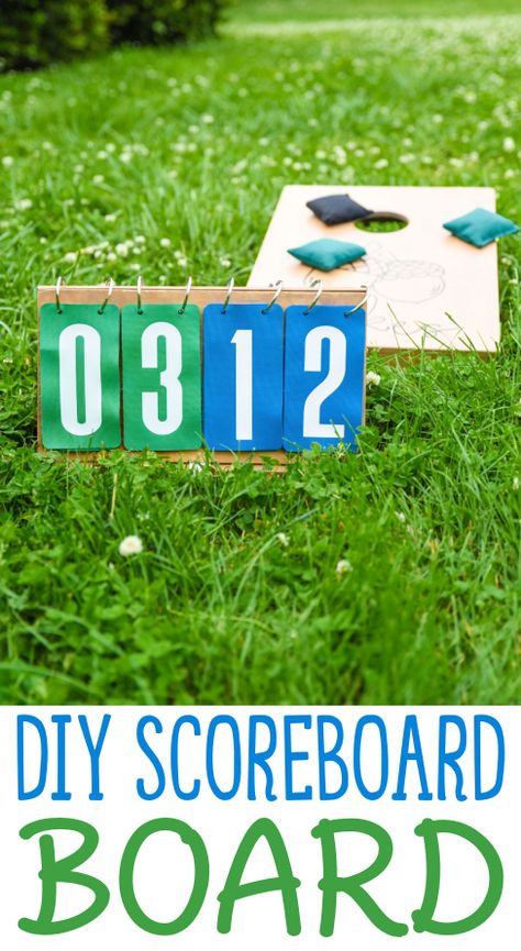 Yard games (especially corn hole) are probably more popular now than ever, and if you’re like me, you need a great way for keeping accurate track of who is winning! This yard game scoreboard is a great solution!Because this special waterproof canvas is cut using a deep point blade, Maker AND Air 2 crafters can recreate this exact version! Corn Hole Score Board Diy, Yard Game Diy, Diy Scoreboard, Leaderboard Design, Maker 3 Projects, Cricut Maker 3 Projects, Cornhole Scoreboard, Diy Laser Engraver, Home Decor Recycled