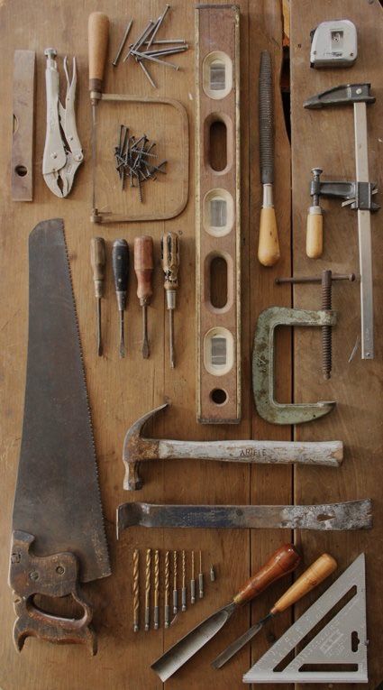 Antique Tools, Woodworking Hand Tools, Old Tools, Wood Tools, Home Tools, Vintage Tools, Wood Working For Beginners, Off The Grid, Cool Tools