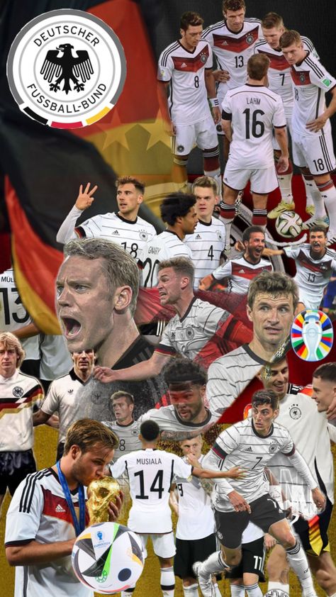 #germany #football #em2024 #europe #championship Cactus Jack Wallpaper, German Football Team, Jamal Musiala, Dfb Team, Thomas Müller, Germany Football, Phil Foden, Team Wallpaper, Jude Bellingham