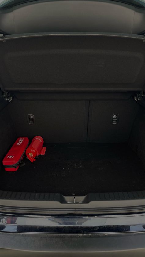 #fire #cars #trunk #boot #aesthetic Boot Aesthetic, Stay Safe, Trunk, Cars