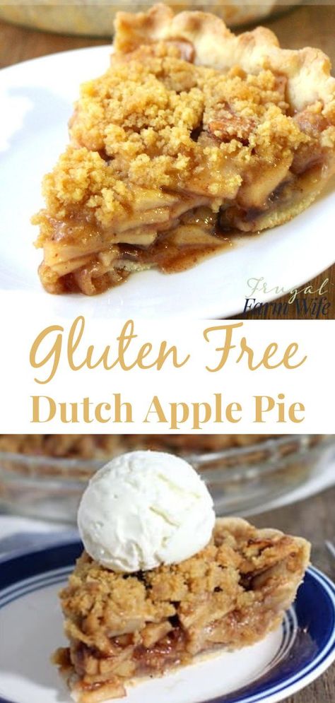 Gluten Free Pies, Dutch Apple Pie Recipe, Gluten Free Apple Pie, Apple Crumble Pie, Gluten Free Apple, Dutch Apple Pie, Mom Kitchen, Dutch Apple, Gluten Free Thanksgiving