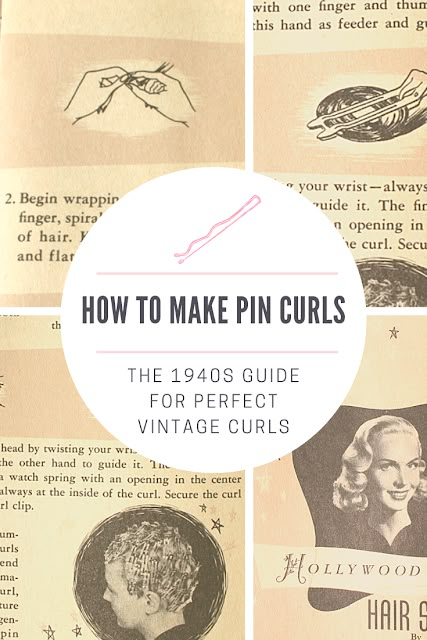 how to make perfect pin curls Vintage Curl Pattern Long Hair, Pin Curl Pattern Long Hair, Vintage Hair Curling Patterns, 1940s Curl Pattern, Diy Vintage Hairstyles, Simple Vintage Hairstyles, Vintage Curler Pattern, Pin Curl Pattern, Vintage Curl Pattern