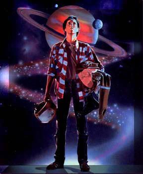 The Last Starfighter 1980s Futurism, The Last Starfighter Art, Last Starfighter, Galaxy Of Terror 1981, Terminator 1984 Poster, The Last Starfighter, Aliens 1986 Poster, Sci Fy, Star Fighter