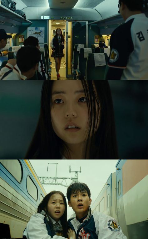 Train To Busan Movie, Aestethic Photo, Ahn So Hee, Baseball Couples, Train To Busan, Movie Horror, Teaching Social Skills, Film Journal, Subway Train