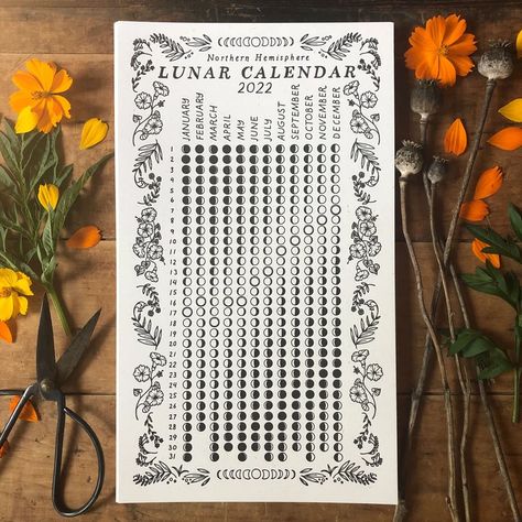 Letterpress Art Print, Feeling Alive, Procreate Ideas, Hydroelectric Power, Moon Cycle, Witch Vibes, Scrapbooking Journal, Paper Moon, Lunar Calendar