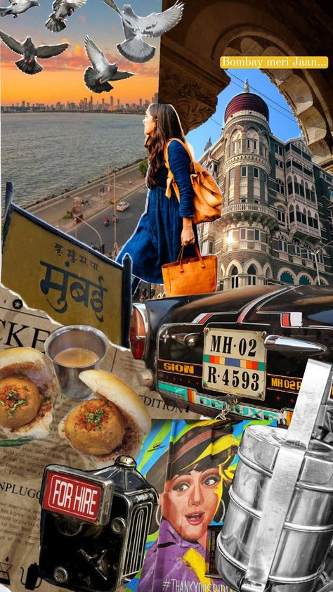 This is my first post, therefore I chose to share something about my city. 🌆 Mumbai is a city of hopes and aspirations. Every day offers a new challenge and story. Each locale of the city has its own unique tale and history. These are a few things that straightaway remind me of Mumbai! #Mumbai #city #moodboard Mumbai Photoshoot Ideas, Mumbai Graphic Design, Mumbai Story Instagram, Mumbai Aesthetic Wallpaper, Every Group Has, Latur City, Mumbai Collage, Mumbai Outfits, Mumbai City Aesthetic