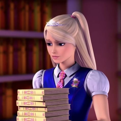 𝖓𝖔𝖘𝖙𝖆𝖑𝖌𝖎𝖆𝖇𝖆𝖇𝖎 — ♕ barbie: princess charm school icons Barbie Aesthetic Outfit, Aesthetic Barbie Pfp, Barbie Princess Charm School, Princess Academy, Barbie Hairstyle, Princess Charm School, Barbie Aesthetic, Barbie 2000, Princess Charming