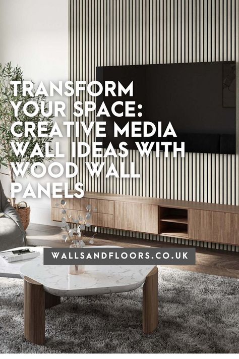 Whether you’re renovating your living room or just looking for a new way to spruce up your entertainment area, we’ve got some Trepanel® inspiration for you! Here are Walls and Floors top media wall ideas using our Trepnael® wood wall panels... #blog #homeinspo #homeidea #pinterestideas #mediawall #featurewall #roomdecor #walldecor #wall #tvwall #modernhome #paneling Wood Panel Media Wall, Wood Panel Entertainment Wall, Wooden Panel Media Wall, Wood Effect Wallpaper On Media Wall, Media Wall With Wood Panelling, Wood Panneling Media Wall, Media Wall, Wood Panel Walls, Entertaining Area